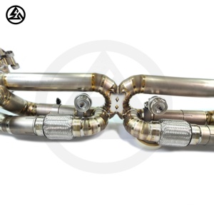 ท่อไอเสียไทเทเนียม CSZ High Performance Racing Axleback Muffler สำหรับ Porsche 911 <span class=keywords><strong>991</strong></span>.1 <span class=keywords><strong>3.4</strong></span> 3.8 ปี 2012-2015  ติดตั้งได้ 100% - Product Image 6