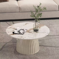 Table basse Wind Stone pour salon, bureau à domicile, style simple, luxe moderne, petite table basse avec rangement, durable