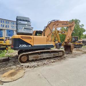 Excavatrice utilisée par machines résistantes de Hyundai 220lc-9s 22 tonnes avec le moteur de moteur et la pompe comme composants de noyau Excellent prix! - Product Image 5