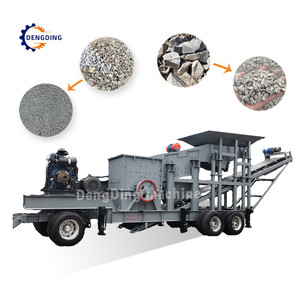 Xách tay động cơ diesel quy mô nhỏ đá Máy nghiền hàm Máy Nghiền quặng nghiền từ xa các trang web KHAI THÁC MỎ - Product Image 4