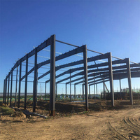 Construcción de acero estructural Fácil montaje Prefabricado Anticorrosión Pintado Galvanizado Metal Estructura de acero Almacén