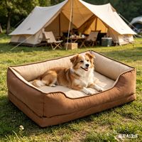 Grenzüberschreitend Exklusiver Kleiner und Mittlerer Hundezwinger, Verschleißfester Wasserdichter Hundesofa, Fellabweisendes Hundebett, Abnehmbar und Waschbar