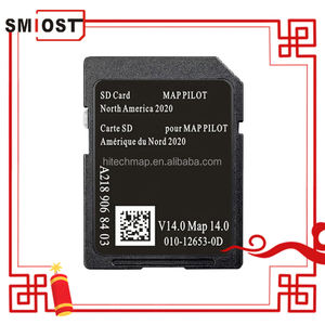 Smiost สำหรับแผนที่เมอร์เซเดสการ์ดความจำระบบแอนดรอยด์ SD Cid สำหรับรถยนต์ <span class=keywords><strong>Garmin</strong></span> GPS <span class=keywords><strong>NAV</strong></span> SAT 32GB A218 8403 USA - Product Image 1