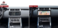 Untuk Land Range Rover Sport 12.3 Inci Android Auto GPS Navigasi Carplay 4G CPU 8-inti Radio Mobil Multimedia Layar Sentuh 360