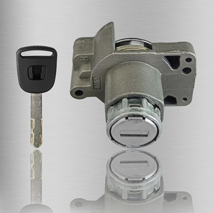 Honda Car <b>Lock</b> Cylinder BT258M2 Cylindrical <b>Lock</b> For Fit Civic Crv Dark Gray 1 <b>Key</b> Automotive Replacement Part - Product Image 1