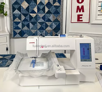 Machine à broder informatisée Janome Memory Craft 400E avec 160 motifs intégrés, unité de broderie numérique pour la maison