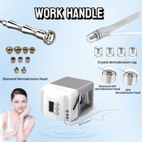 Appareil de nettoyage de la peau du visage par dermabrasion au diamant, dermabrasion faciale, aspiration, peeling aquatique, microdermabrasion