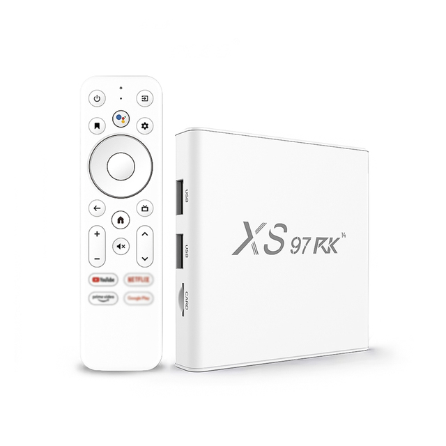 Android 14 Media Player 4K HDR Support USB 3.0 Port BT Voice Control WiFi 6