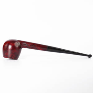 MUXIANG Pipe à fumer droite en bois Bruyère de pomme rouge avec technique de laque Tampon acceptable Logo - Product Image 3