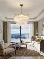 Asfour – luminaires suspendus modernes de luxe, or K9, perles de cristal, éclairage, lustres en cristal, plafond de luxe