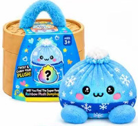 Jouet Squishy en Peluche 15 cm en Forme de Ravioli, à Rebond Lent, Anti-Stress, à Presser, avec Panier Vapeur, Cadeau Mignon en Forme de Ravioli
