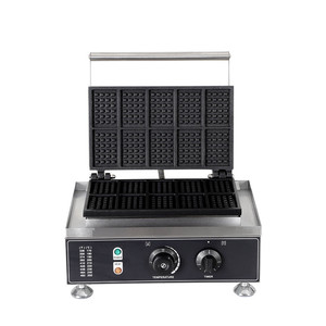 Máquina para Hacer Waffles Eléctrica Comercial, Plancha Doble para Waffles Belgas, para Restaurante - Product Image 1