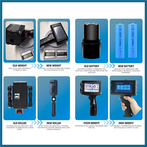 Draagbare Draagbare Inkjetprinter/Slimme <span class=keywords><strong>Coder</strong></span> Kartonnen Doos Drukmachine/Tijddatum Handheld Batchcode <span class=keywords><strong>Printer</strong></span> - Product Image 3