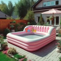 Piscine gonflable en PVC de haute qualité pour adultes et enfants, jouets aquatiques d'extérieur pour le plaisir des enfants