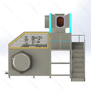 Rettich-Dampfschäler Karotten automatischer Ananas-Schäler Kartoffeln industrielle Frucht-Dampfschälermaschine