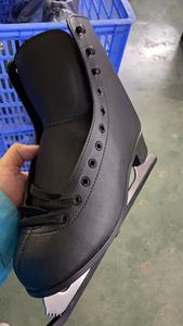 Logo personnalisé professionnel noir Durable chaussures de patinage artistique pour femmes pour la <span class=keywords><strong>location</strong></span> de patinoire printemps/hiver/été - Product Image 2