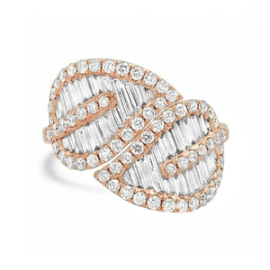 Anello a Forma di Foglia per Donne, Accessorio da Dito Semplice e alla Moda per Uso Quotidiano - Product Image 3