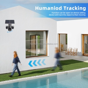 20MP 4lens Solar 4g/Wifi Sim Card <b>Camera</b> AI Human Tracking Two-Way Audio Home Wireless Security Surveillance Solar Cctv Cameras - Product Image 4
