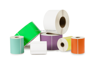 Etiquette d'usine 50x25 55x32 70x20 100x76 100x100 100x150 Étiquette thermique directe TOP/ECO Autocollant d'expédition Papier auto-adhésif - Product Image 2