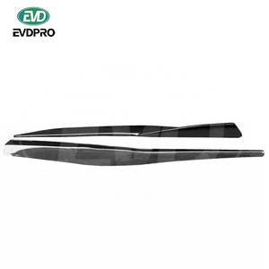 Pour <span class=keywords><strong>Chevrolet</strong></span> Corvete C8 2020-2022 Jupes latérales en fibre de carbone - Product Image 4