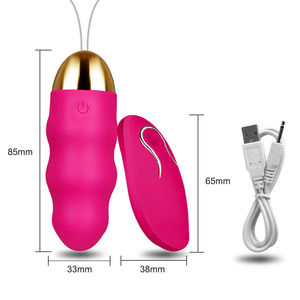 Kostenlose Individuelle Verpackung - Kabelloser Ferngesteuerter G-Punkt-Stimulator Vaginalkugel 12 Vibrationsmodi Liebeskugel Weiblicher Masturbator - Product Image 6