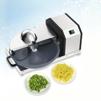 Robot culinaire multifonctionnel commercial pour la préparation de viandes et légumes, hachoir électrique polyvalent pour aliments, coupe-viande