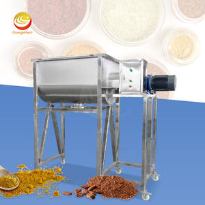 Mezcladora de Vapor de Doble Hélice Continua de Acero Inoxidable ORME, Mezcladora Horizontal de Grado Alimenticio - Product Image 1