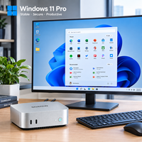 Intel N100 Mini-pc's 12GB LPDDR5 RAM M.2 SATA SSD Windows 11 Pro Micro Desktop PC OEM Groothandel Bulk Leverancier