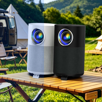 Projecteur portable avec batterie rechargeable Proyector 4k Projecteur intelligent H727 Décodage 8K BT5.4 Utilisation en extérieur Batterie intégrée