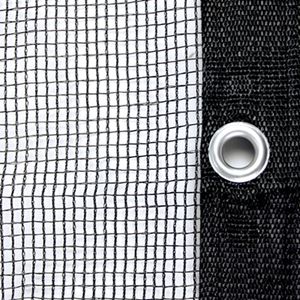 Couverture de bassin noire de qualité supérieure pour protéger les poissons, <span class=keywords><strong>filet</strong></span> de bassin en HDPE / <span class=keywords><strong>filet</strong></span> anti-oiseaux/anti-chats avec œillets - Product Image 4