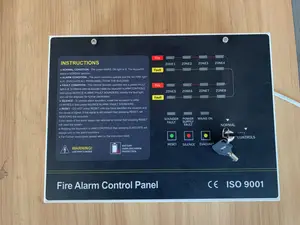1-8 zone convenzionale di allarme antincendio pannelli di controllo attrezzature antincendio sistema di allarme antincendio con il prezzo a buon mercato