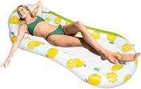 Chaise longue en maille gonflable d'été pour adulte | Jouets de fête pour la plage d'été en plein air