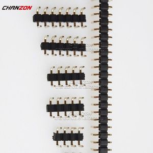 U-Typ Pin Header Stecker rechtwinklig Stecker Buchse <span class=keywords><strong>2</strong></span>-polig 4-polig 5-polig 7-polig 8-polig 9-polig 15-polig 20-polig 40-polig 1mm 2mm <span class=keywords><strong>2</strong></span>,54mm 5,08mm Abstand - Product Image 3