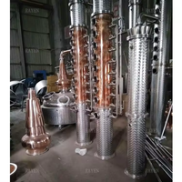 Kit de distillation d'alcool, alambic, eau, tube en cuivre, chaudière, kit de brassage à domicile, acier inoxydable
