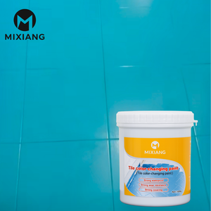 Nouvel article : Peinture liquide pour carrelage, effet de changement de couleur, application au pinceau, revêtement de construction à base d'émulsion acrylique silicone - Product Image 4