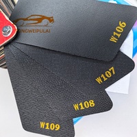 Tela de Cuero Artificial de PVC Impermeable y Resistente a las Manchas, Color Personalizado para Interiores de Automóviles, Tablero, Tapicería de Sofás, Decoración