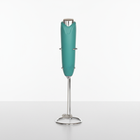 Nouveau design, mousseur à lait automatique puissant et portable, modèle 304, fouet mélangeur en plastique, mini-mousseur, mixeur à main pour café