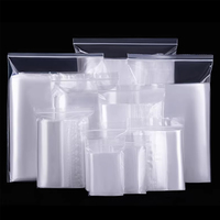 Mini sac zippé en PE recyclable avec impression personnalisable pour le rangement de produits de beauté, de maquillage et de rouges à lèvres
