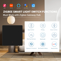 Mvava Factory 1/2/3/4 Gang EU 3 Speed Fan Rotary Dimmer Switch Automatic Curtain WIFI Zigbee Tuya Wall Light Smart Switch