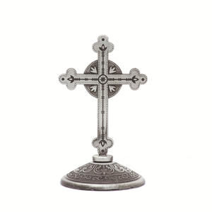 Holy Ornaments-Cruz religiosa católica, 9x5cm, estatua de Jesús, artesanía, figura de Base de Eith - Product Image 6