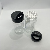 Wadah Plastik Penyimpanan Kecil 60 ml dari Cina untuk Herbal & Rempah & Lada, Botol Bumbu 2 Oz