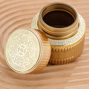 化粧品クリームジャー空のガラスボディクリームジャーアラビア語bakhoor香空のガラスジャーふた付き - Product Image 3