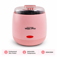 Chauffe-cire professionnel Wax Pro, température réglable, chauffe rapide, certifié CE FCC RoHS ISO, 3 couleurs, OEM ODM