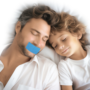 Buen hábito de dormir cinta bucal Para Roncar respirador bucal tiras de labios elásticas de algodón cintas para dormir para cerrar <span class=keywords><strong>la</strong></span> <span class=keywords><strong>boca</strong></span> - Product Image 5