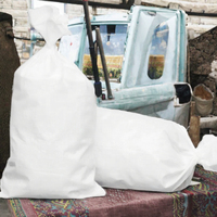 Duurzame zakken, verpakkingszakken, recycleerbare PP geweven polypropyleen zakken, maïsmeel, rijst, dierenvoer, rol 25kg 50kg