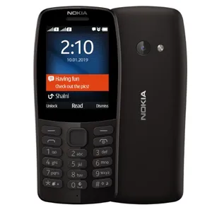 Подержанный мобильный телефон для NOKIA 210(2019 версия) 2g, разблокированный телефон хорошего качества, Супер низкая цена
