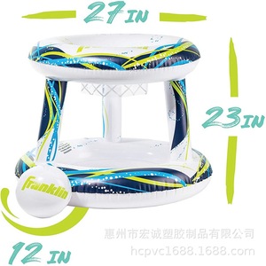 Panier de basket-ball gonflable Franklin 80x80cm pour jeux en plein air pour enfants - Product Image 2
