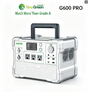 Estación de Energía Solar Portátil Recargable de 600W/1000W para Camping, Generador Solar Lifepo4 con MPPT para Dispositivos Electrónicos, 100% - Product Image 4