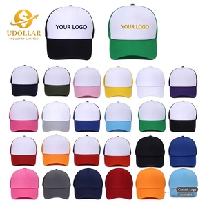 Casquette de baseball trucker en maille à 5 panneaux avec logo personnalisé, casquette snapback pour hommes et femmes, idéale pour les sports d'été en plein air et la promotion d'équipes - Product Image 1
