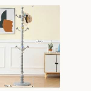 Porte-manteau en bois moderne 36903-M11-A/B/G/H/W - Product Image 5